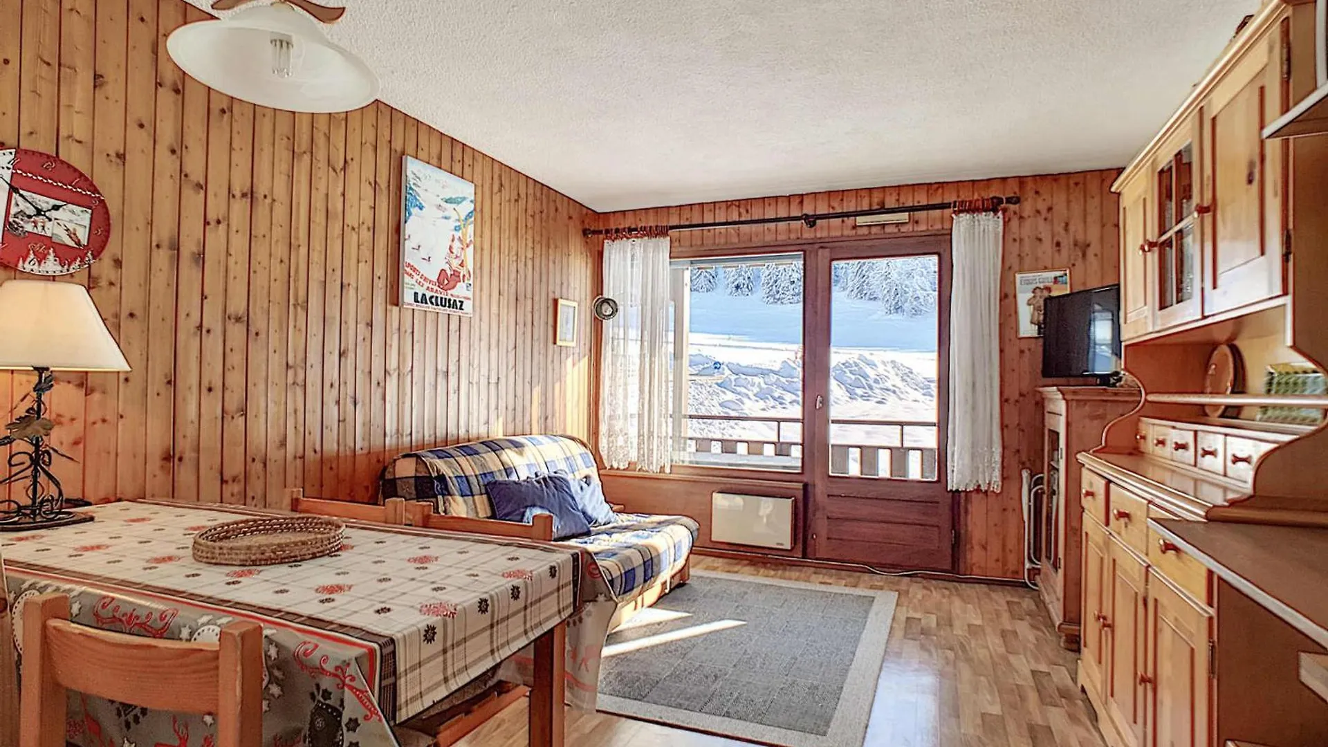 Studio Cosy A La Clusaz Avec Balcon Et Garage, Animaux Admis - Fr-1-818-9 location