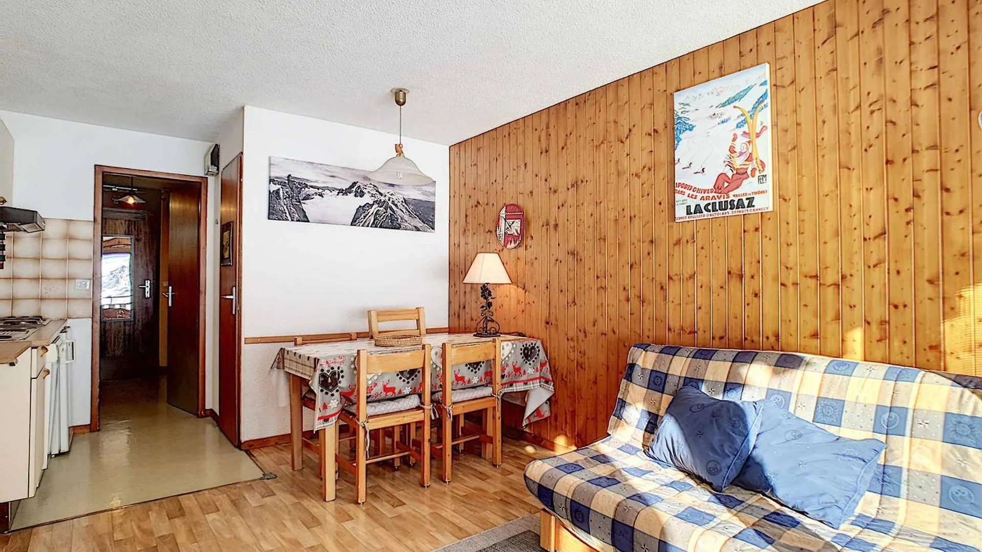 Studio Cosy A La Clusaz Avec Balcon Et Garage, Animaux Admis - Fr-1-818-9 0*,